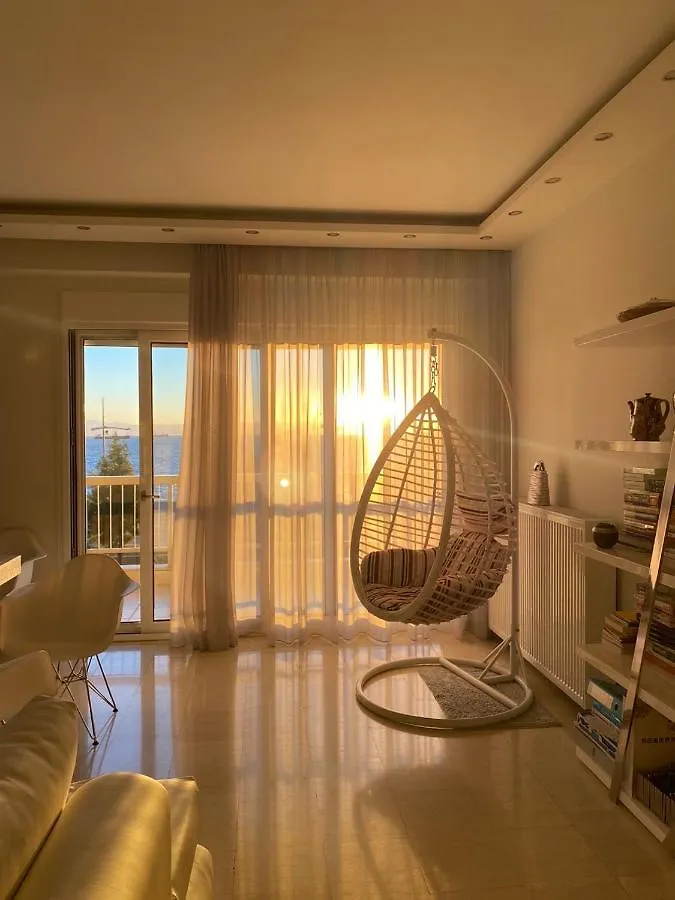 Apartmán Classy Seaside Suite With Amazing View Soluň Řecko